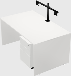 Rectangular desk