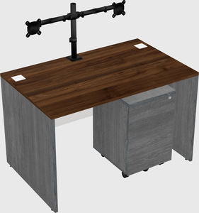 Rectangular desk