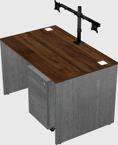 Rectangular desk