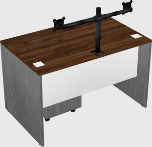 Rectangular desk