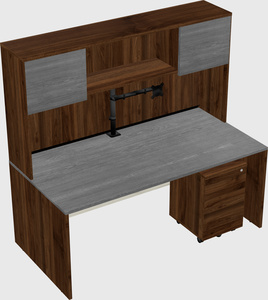 Rectangular desk