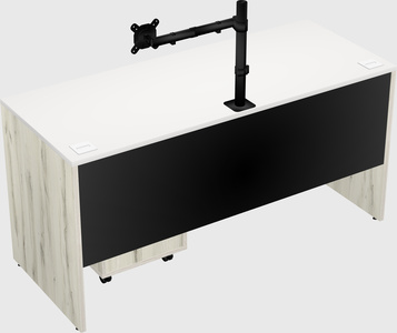Rectangular desk