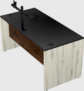 Rectangular desk