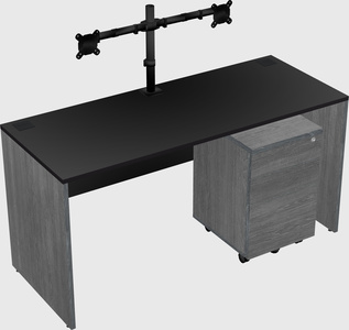Rectangular desk
