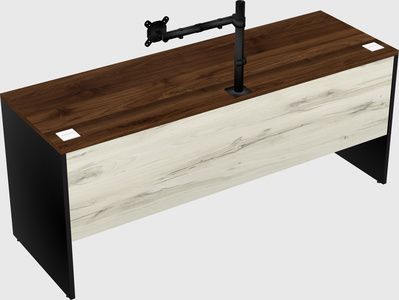 Rectangular desk