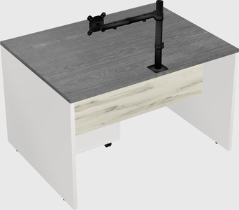 Rectangular desk