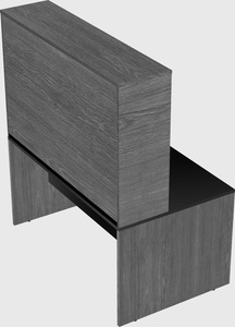 Rectangular desk