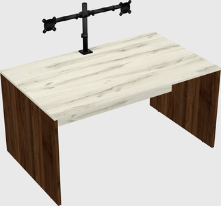 Rectangular desk