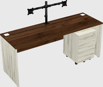 Rectangular desk