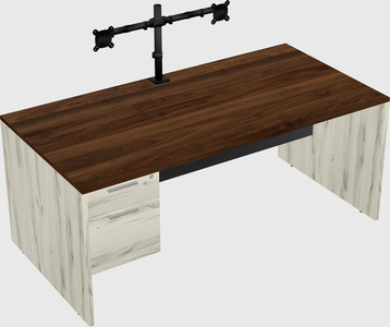 Rectangular desk
