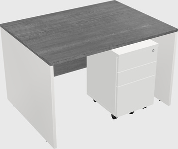 Rectangular desk
