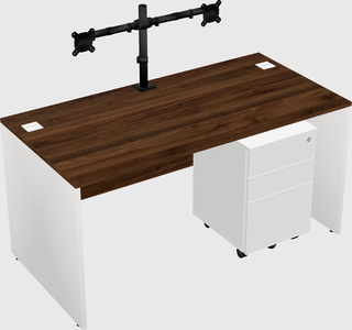 Rectangular desk