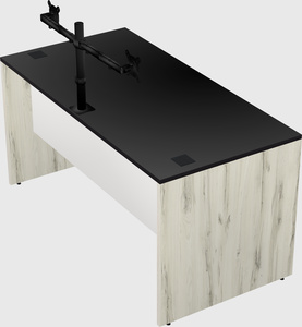 Rectangular desk