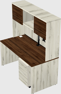 Rectangular desk