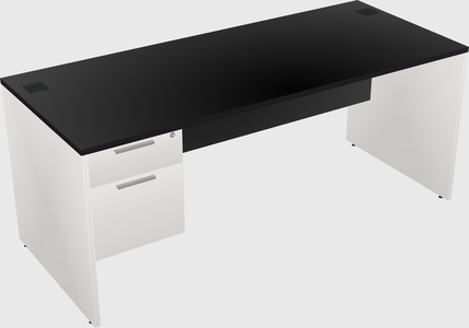 Rectangular desk