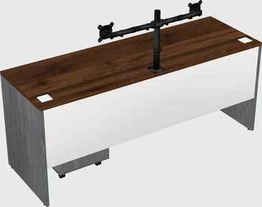 Rectangular desk