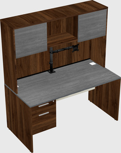 Rectangular desk