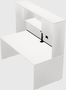 Rectangular desk