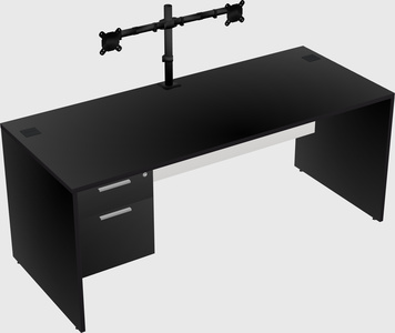 Rectangular desk