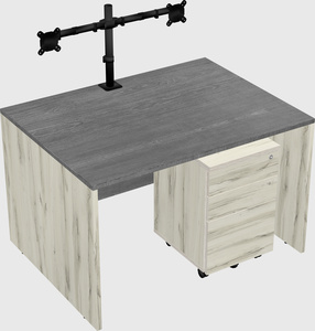 Rectangular desk