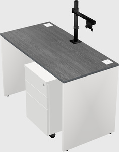 Rectangular desk