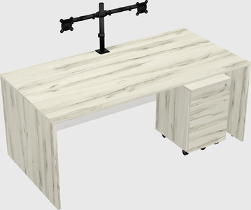 Rectangular desk