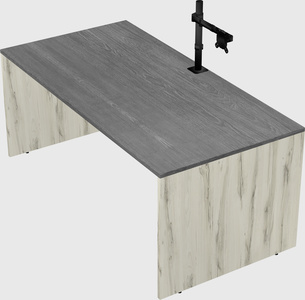 Rectangular desk