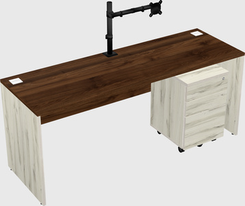 Rectangular desk