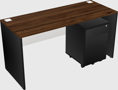 Rectangular desk