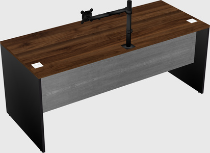 Rectangular desk