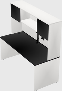 Rectangular desk
