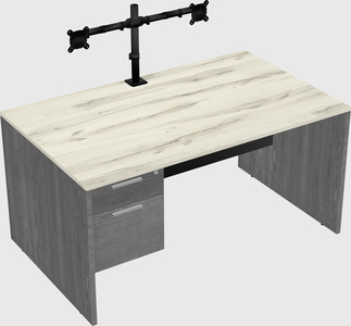 Rectangular desk
