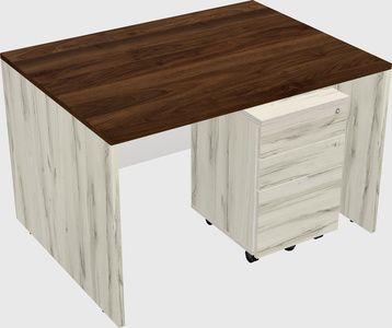 Rectangular desk