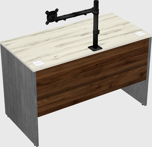Rectangular desk