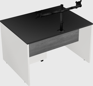 Rectangular desk