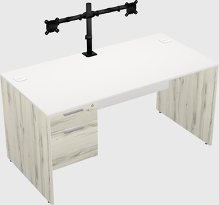 Rectangular desk