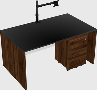 Rectangular desk