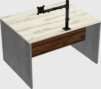 Rectangular desk