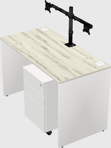 Rectangular desk