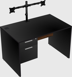 Rectangular desk