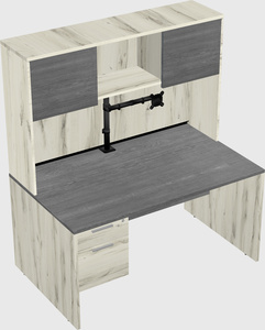 Rectangular desk