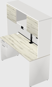 Rectangular desk