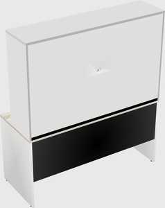 Rectangular desk