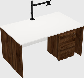 Rectangular desk
