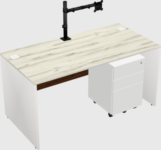 Rectangular desk