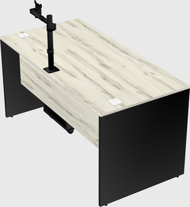 Rectangular desk