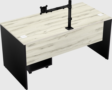 Rectangular desk
