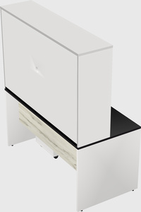 Rectangular desk