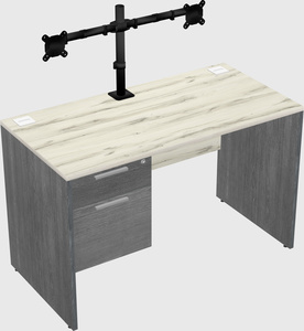 Rectangular desk