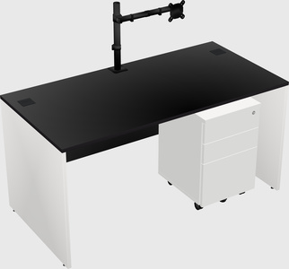 Rectangular desk